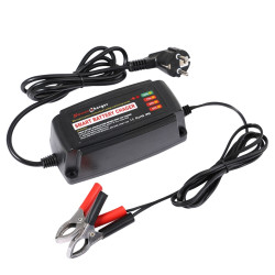 12V Intelligent Automatic Battery Smart Battery Power Charger AC Plug Option: EU/UK/US Plug