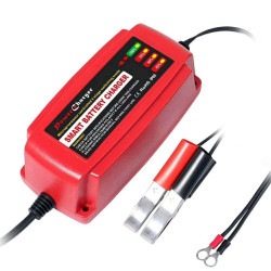 12V Intelligent Automatic Battery Smart Battery Power Charger AC Plug Option: EU/UK/US Plug