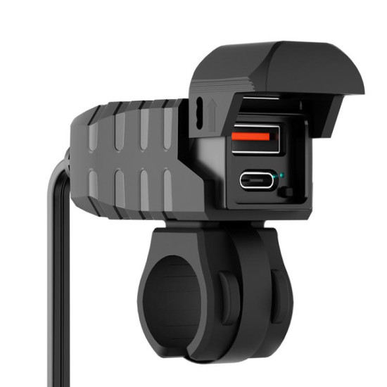 WUPP Motorcycle Mobile Phone PD Fast Charging Waterproof Charger