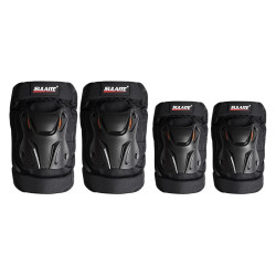 SULAITE Motorcycle Riding Equipment Protective Gear Off-Road Riding Anti-Fall Protector, Specification: Knee Pads+Elbow Pad