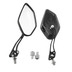 Motorcycle Modified Universal Rear View Mirror Set (Black)