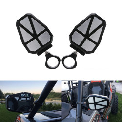 UTV-11 ATV / UTV Offroad Vehicle Rearview Mirror Side Mirror, Tube Diameter:2 inch(Black)