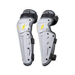 SULAITE Motorcycle Outdoor Riding Breathable Protective Equipment, Color: 2pcs /Set Knee Pads Gray