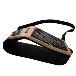 SULAITE Motorcycle Anti-Slip Riding Gear Cover Anti-Scratch Wear-Resistant Shoe Cover(Brown)