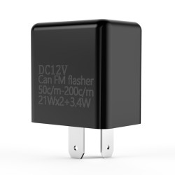 Motorcycle LED Turn Signal Relay(Elegant Black)