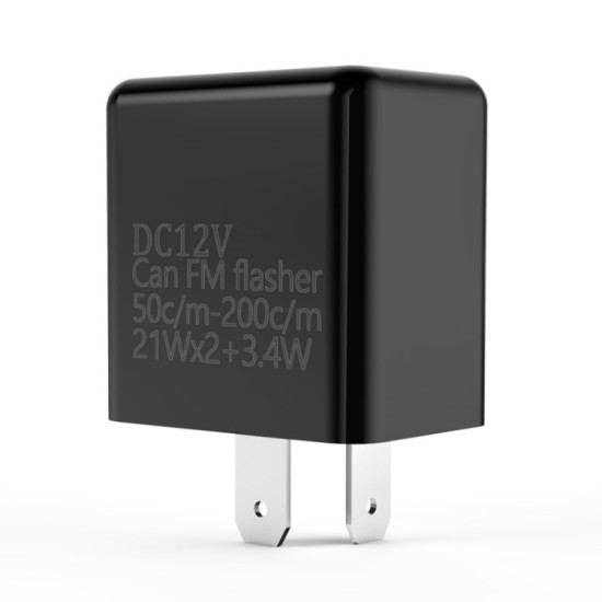 Motorcycle LED Turn Signal Relay(Elegant Black)