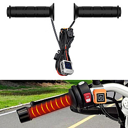 WUPP ZH-983F2 Motorcycle ATV Modified Intelligent Electric Heating Hand Cover Heated Grip with Three Gear Temperature Control