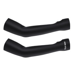 WEST BIKING 1pair Outdoor Cycling Ice Silk UV-Protective Arm Sleeves Fishing Travel Arm Protection Ice Sleeves(Black)