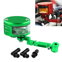 Motorcycle Modification Parts Front Brake Fluid Oil Universal Brake Oil Cup for Kawasaki / Suzuki(Green)