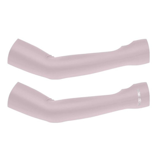 WEST BIKING 1pair Outdoor Cycling Ice Silk UV-Protective Arm Sleeves Fishing Travel Arm Protection Ice Sleeves(Pink)
