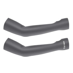 WEST BIKING 1pair Outdoor Cycling Ice Silk UV-Protective Arm Sleeves Fishing Travel Arm Protection Ice Sleeves(Dark Gray)