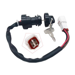 Motorcycles Ignition Key Switch for Yamaha Banshee 350 YFZ350