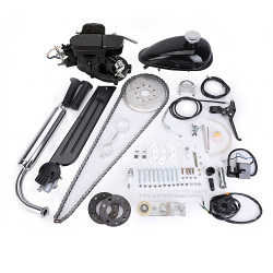 [US Warehouse] 80cc 2-stroke High Power Engine Bicycle Motor Kit for 24 inch / 26 inch / 28 inch Motorcycles(Black)