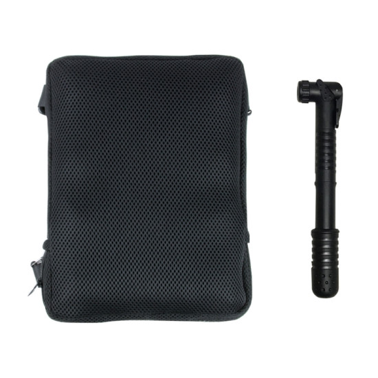 MTZT1009 Motorcycle Inflatable Cushion Cover 3D Airbag Anti-Slip Shock Absorption Air Seat Pad, Size: M