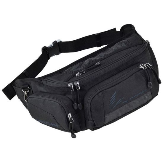 RSB 267 Motorcycle Racing Purses Pack Leg Bag Waist Belt Packs(Black)