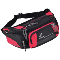 RSB 267 Motorcycle Racing Purses Pack Leg Bag Waist Belt Packs(Red)