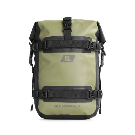 Rhinowalk MT2206 6L Waterproof Motorcycle Bumper Bag Outdoor Riding Bag(Green)
