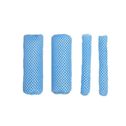 Summer Ice Silk Sweat-absorbent Breathable Electric Vehicle Grips, Color: Light Blue