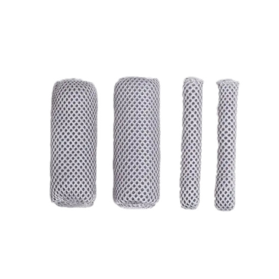 Summer Ice Silk Sweat-absorbent Breathable Electric Vehicle Grips, Color: Light Grey