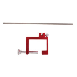 Motorcycle Heavy Metal Positioning Adjustment Tool Chain(Red)