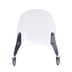 XRL-456120 Motorcycle 5-7 inch Headlight Retro Windshield(Transparent)