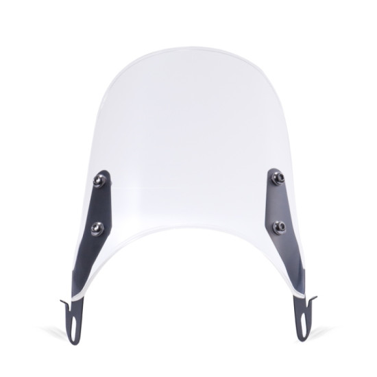XRL-456120 Motorcycle 5-7 inch Headlight Retro Windshield(Transparent)