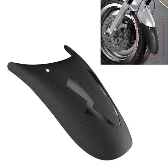Motorcycle PP Modified Front Wheel Fender Dustproof Splash Flaps Mudguards Fender Guard, Style:03