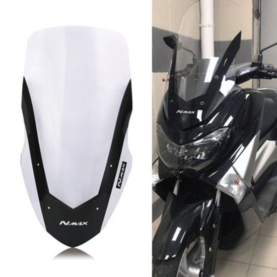 Speedpark Motorcycle Front Windshield for Yamaha NMAX155 NMAXL125 2016-2018(Transparent)