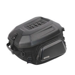 Rhinowalk MT2335 23L-35L Expandable Large-capacity EVA Hard Shell Motorcycle Tail Bag(Carbon Fiber)