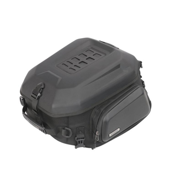 Rhinowalk MT2335 23L-35L Expandable Large-capacity EVA Hard Shell Motorcycle Tail Bag(Matt)