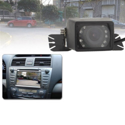 LED Sensor Car Rear View Camera, Support Color Lens/135Viewable / Waterproof & Night Sensor function (E327)(Black)