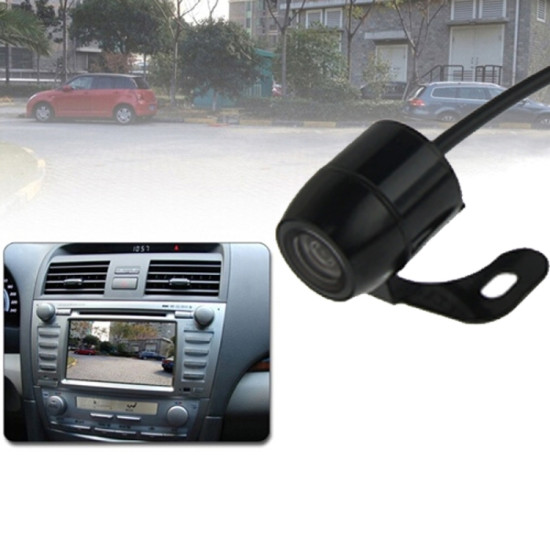 Waterproof Wired Butterfly DVD Rear View Camera, Support Installed in Car DVD Navigator or Car Monitor, Wide Viewing Angle: 170 degree (YX003)(Black)
