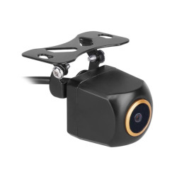 Car Universal HD Night Vision Rear View Reversing Three-Control Fisheye Camera, Style: AHD1080P Plug-in Gold Edge Interpolation
