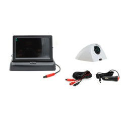5 Inch AHD Video Monitor Car Reversing High-Definition Camera, Specification: Folding Screen No Video Recording + Blind Spot