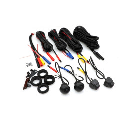 3D AHD1080P Switch 720P 360 Degree Panoramic Camera Imaging System Vehicle Camera(Cross-border Version)
