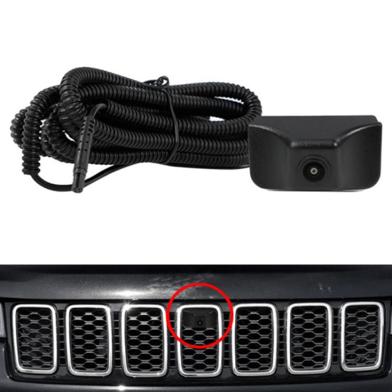 Jeep Cherokee / Grand Cherokee 2016 / 2017 / 2018 Car Front View Camera