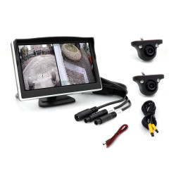 5 Inch Carplay Portable Surveillance Video Car Display, Specification: With Two-way Camera