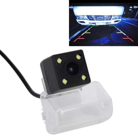 656492 Effective Pixel NTSC 60HZ CMOS II Waterproof Car Rear View Backup Camera With 4 LED Lamps for 2005-2013 Version Mazda 6
