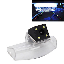 656492 Effective Pixel HD Waterproof 4 LED Night Vision Wide Angle Car Rear View Backup Reverse Camera for Oversea Version Mazda 2/3