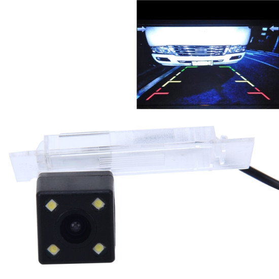 656x492 Effective Pixel NTSC 60HZ CMOS II Waterproof Car Rear View Backup Camera With 4 LED Lamps for Renault Kadjar 2016 Version
