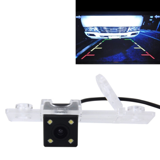 656492 Effective Pixel NTSC 60HZ CMOS II Waterproof Car Rear View Backup Camera With 4 LED Lamps for Chevrolet Epica 2008-2013 Version / Cruze 2008-2014 Version / Captiva 2012-2014 Version