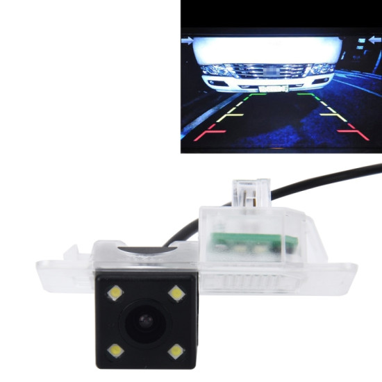 656x492 Effective Pixel NTSC 60HZ CMOS II Waterproof Car Rear View Backup Camera With 4 LED Lamps for BMW 2014-2016 Version 2 Series/3 Series/5 Series/X1/X3/X4/X5/X6