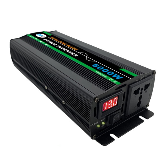 6000W Actual 1000W 12V to 220V High Power Car Sine Wave Inverter Power Converter