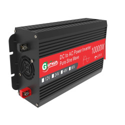 Gurxun 1500W Dual USB Fast Charger Dual Digital Display Pure Sine Wave Inverter Spec Brazil Plug 12V To 220V