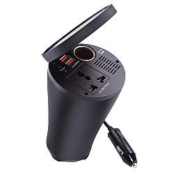 150W 12V To 220V Car Inverter Dual USB 2 1A Power Converter Booster