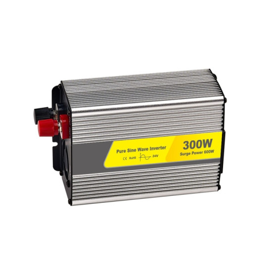 SUVPR DY LG300S 300W DC 24V to AC 220V 50Hz Pure Sine Wave Car Power Inverter with Universal Power Socket