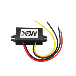 XWST DC 12 24V To 5V Converter Step Down Vehicle Power Module Specification 12V to 5V 3A Small Rubber Shell