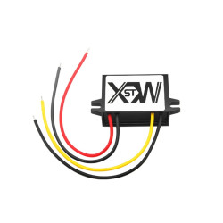 XWST DC 12 24V To 5V Converter Step Down Vehicle Power Module Specification 12 24V To 5V 1A Medium Rubber Shell