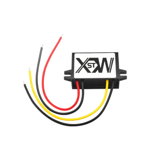 XWST DC 12 24V To 5V Converter Step Down Vehicle Power Module Specification 12 24V To 5V 1A Medium Rubber Shell