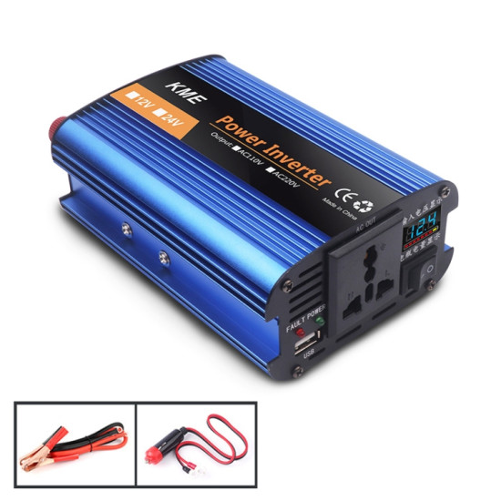 Carmaer 500W Car Smart Multi function Digital Display Inverter Household Power Converter Specification 36V to 220V